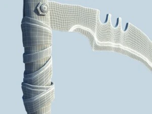scythe 3D Model