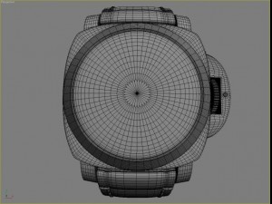 panerai luminor marina Modèle 3D