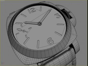panerai luminor marina Modèle 3D