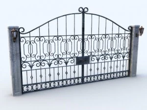 ornamental gate 3D Model