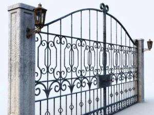 ornamental gate 3D Model