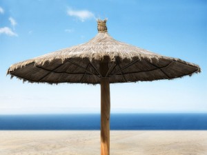 beach parasol 1 3D मॉडल