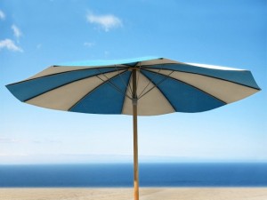 beach parasol 2 3D Model