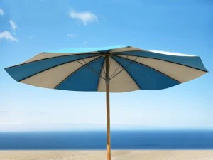 beach parasol 2 3D Model