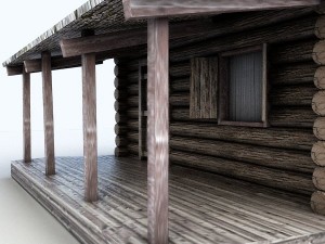 cottage 3D मॉडल
