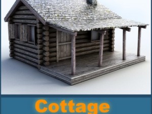 cottage Modelo 3D