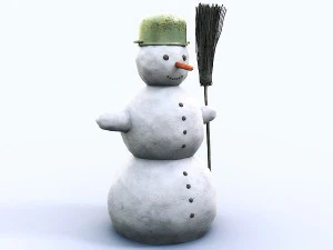 snowman 1 3D Model