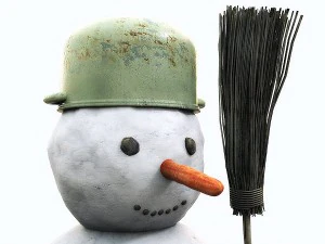 snowman 1 3D Model