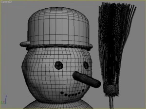 snowman 1 3D Model