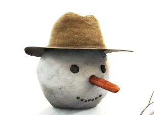 snowman 2 Modèle 3D