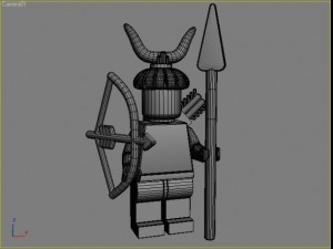 lego figure - indian 3D 模型