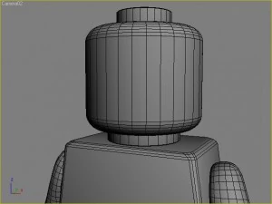 lego figure - ironman 3D Model