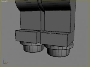 lego figure - ironman 3D Model