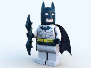 lego figure - batman Modelo 3D
