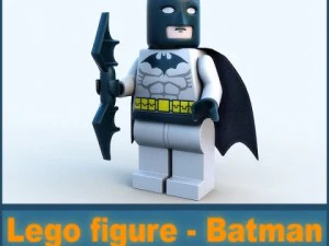 lego figure - batman 3D Model