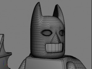 lego figure - batman Modelo 3D