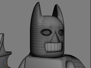 lego figure - batman 3D Model
