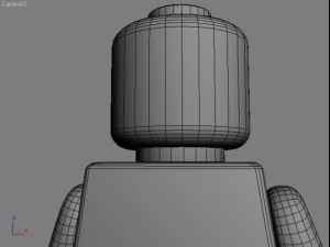 lego figure - spiderman 3D Model
