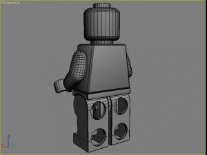 lego figure - spiderman 3D Modell