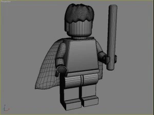 lego figure - harry potter 3D Model