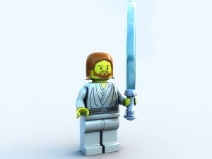 lego figure - obi wan 3D Model