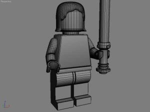 lego figure - obi wan 3D Model