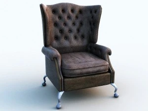 old furniture set 3D Model
