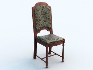 old furniture set Modelo 3D