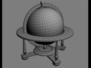 old furniture set Modelo 3D
