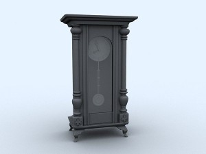 old furniture set Modelo 3D
