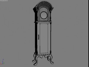 old furniture set Modelo 3D