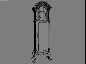 old furniture set 3D Model