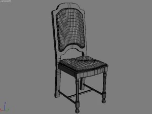old furniture set 3D Model