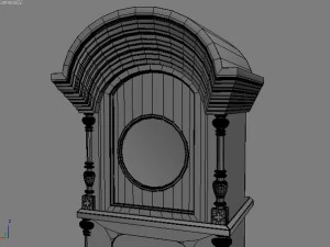 old furniture set 3D Model