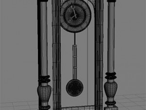 old furniture set Modelo 3D
