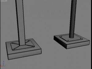 burger king - road sign 3Dモデル