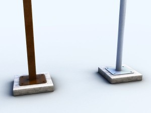 mcdonalds road sign 3D Модель