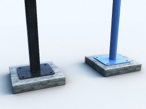 fastfood signs set Modello 3D