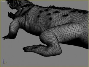 crocodile 3D Model