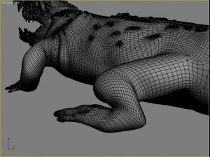 crocodile 3D Model