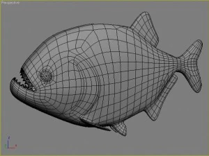 water predators set 3D Model