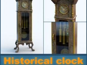 historical clock 3D Model