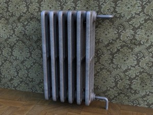old heating Modello 3D