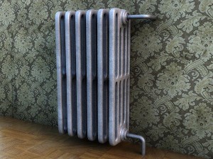 old heating Modello 3D