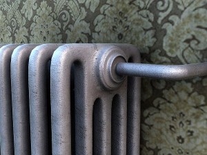 old heating Modello 3D