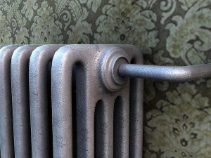 old heating 3D Model
