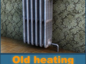 old heating Modèle 3D