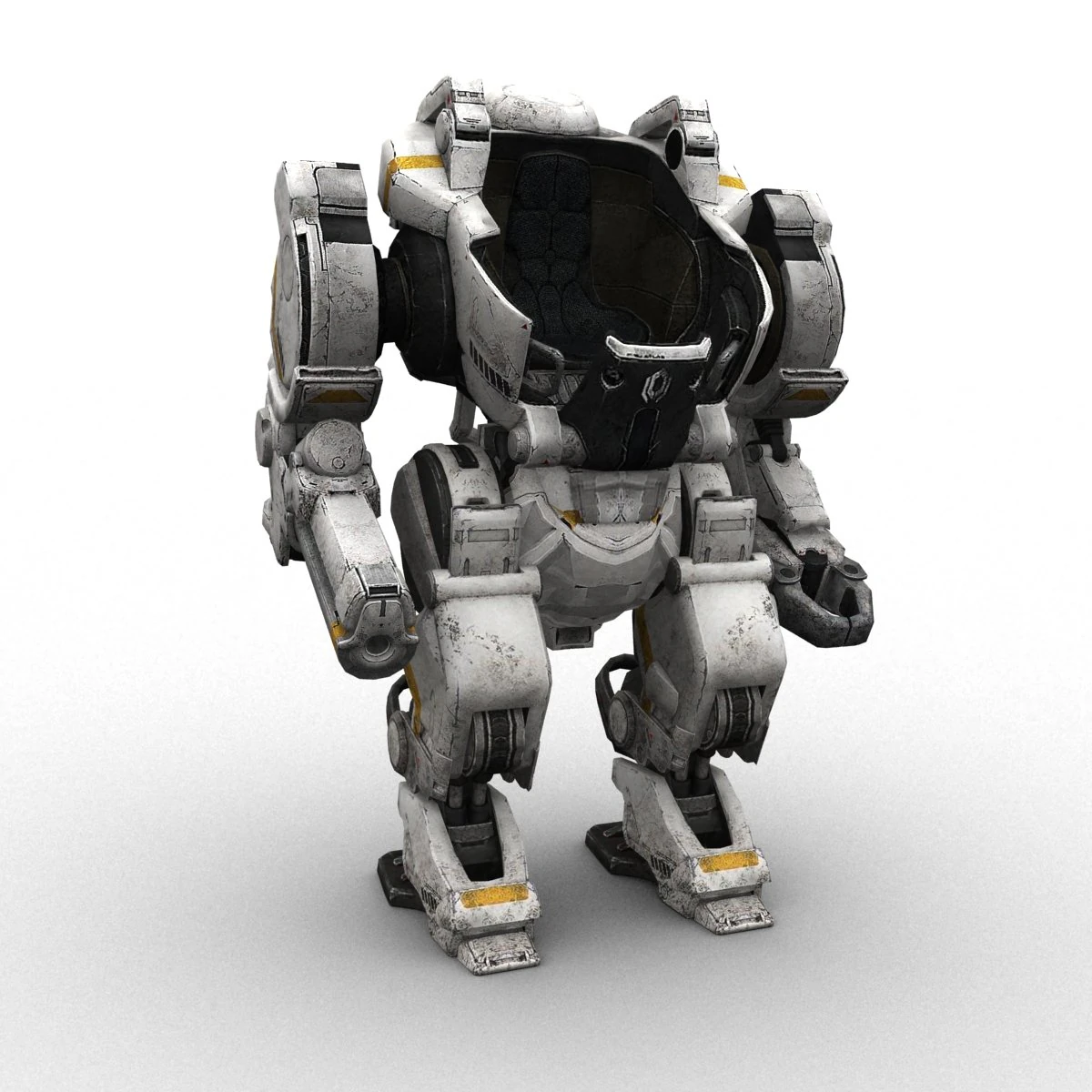 atlas robot rigged 3D Model .c4d .max .obj .3ds .fbx .stl .blend 