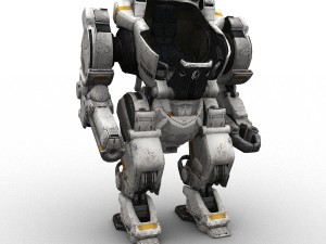 atlas robot rigged Model 3D