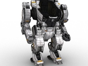 atlas robot rigged 3D 模型